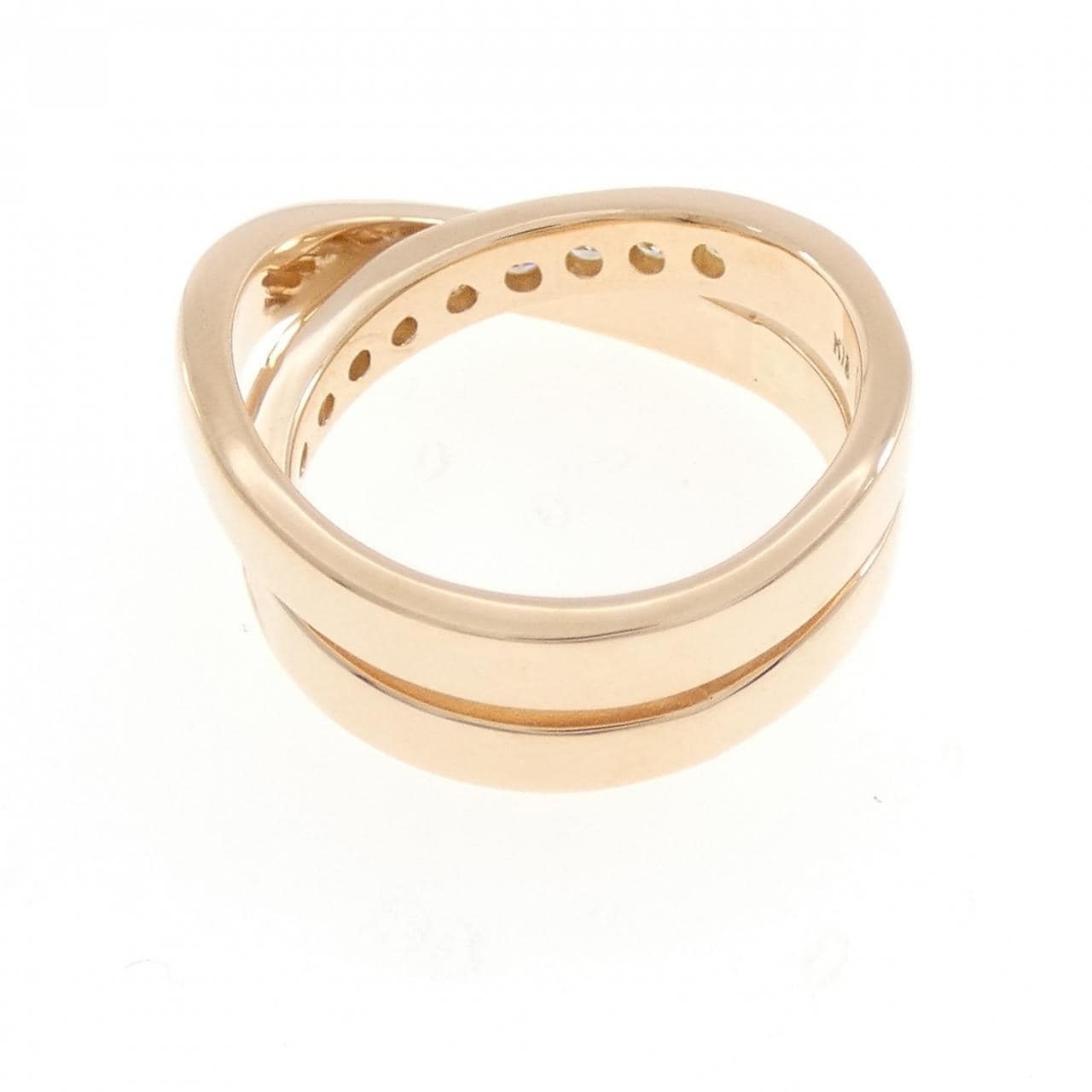 K18PG ダイヤモンド リング 0.50CT