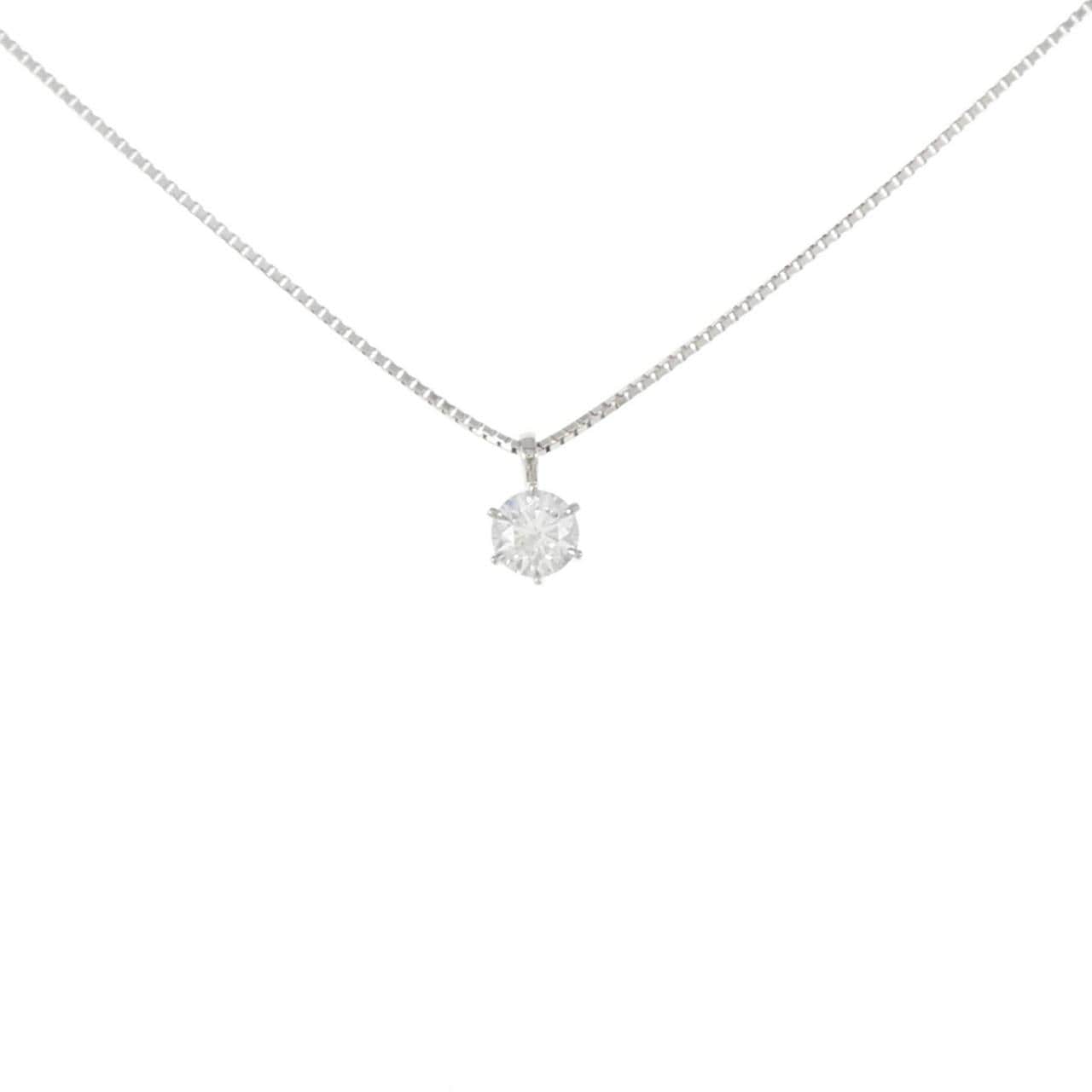 [BRAND NEW] PT Diamond Necklace 0.312CT D SI1 VG