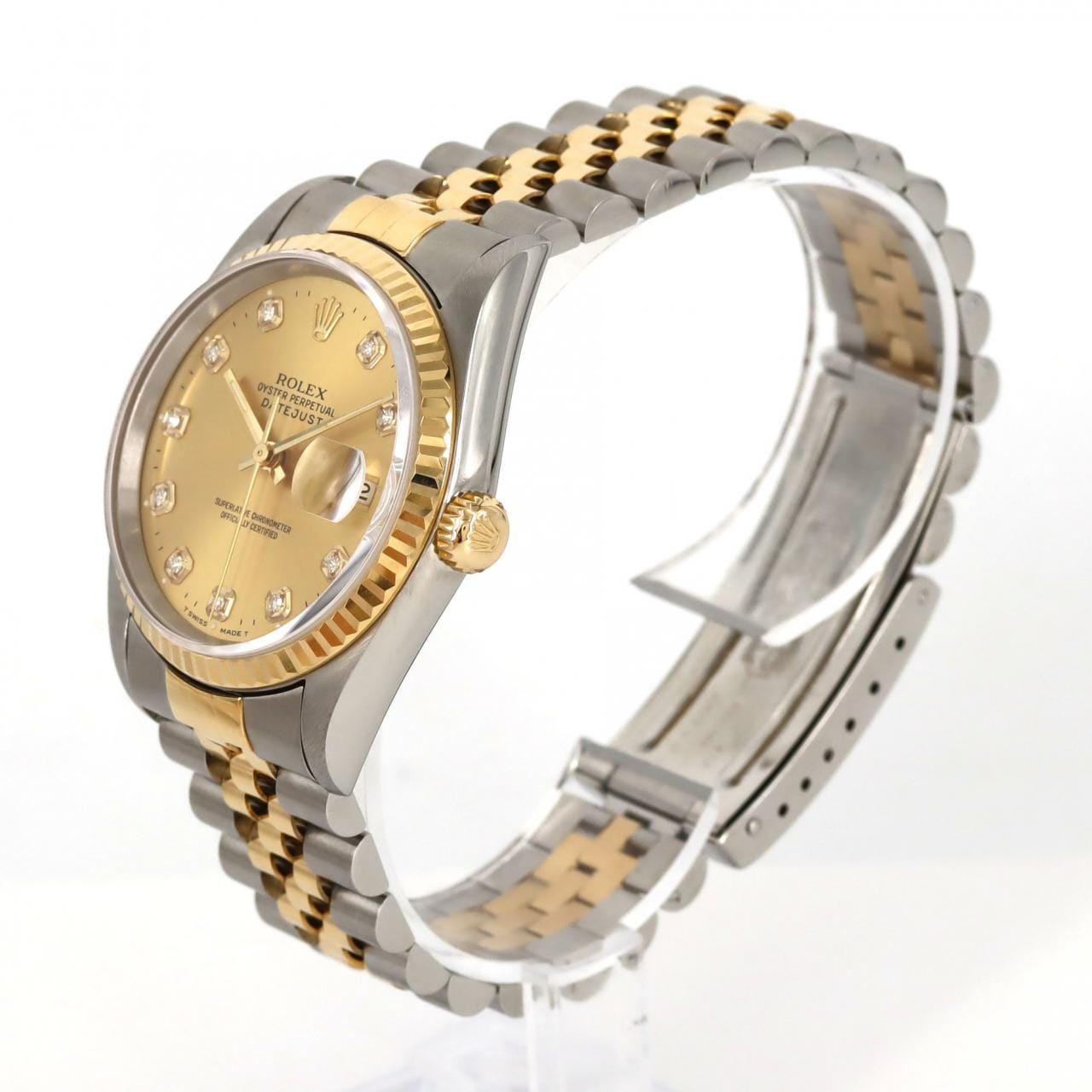 ROLEX Datejust 16233G SSxYG自動上弦W 編號