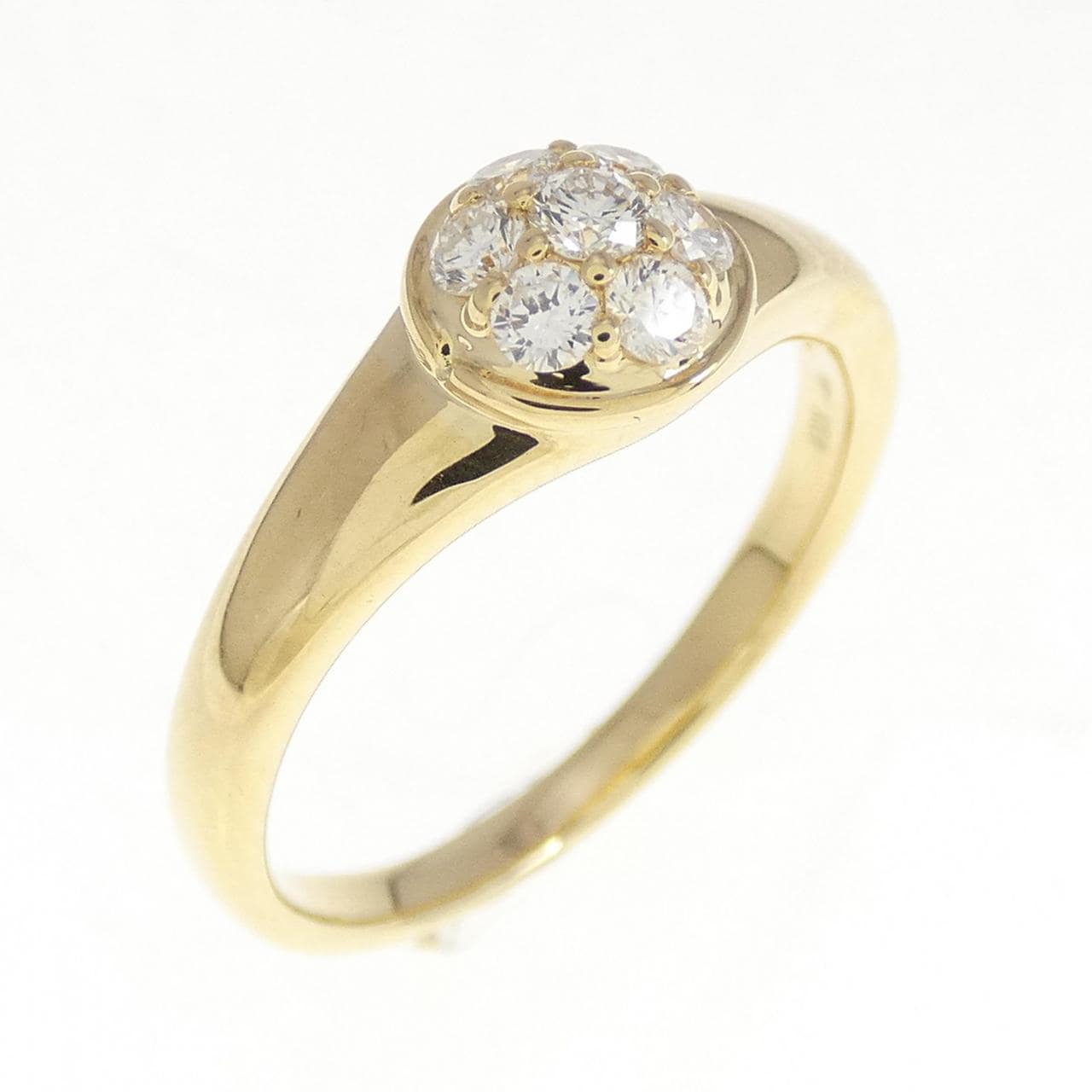 K18YG ダイヤモンド リング 0.25CT