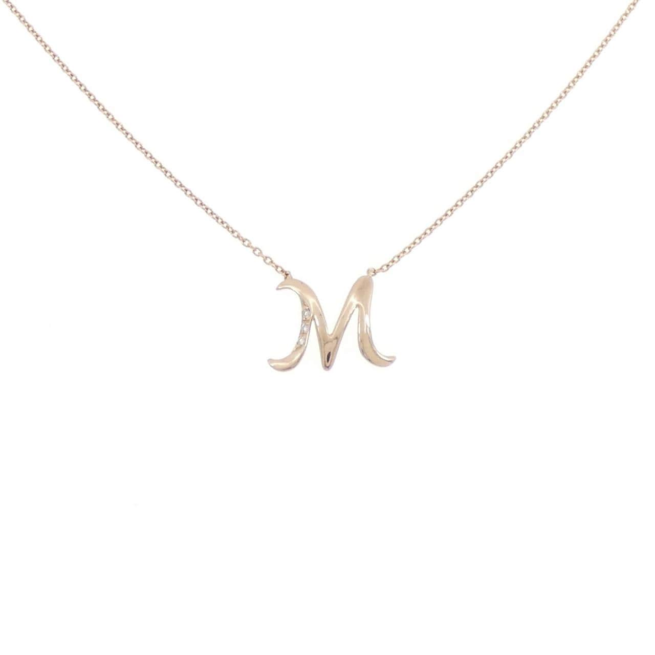 STAR JEWELRY Initial Diamond Necklace 0.01CT
