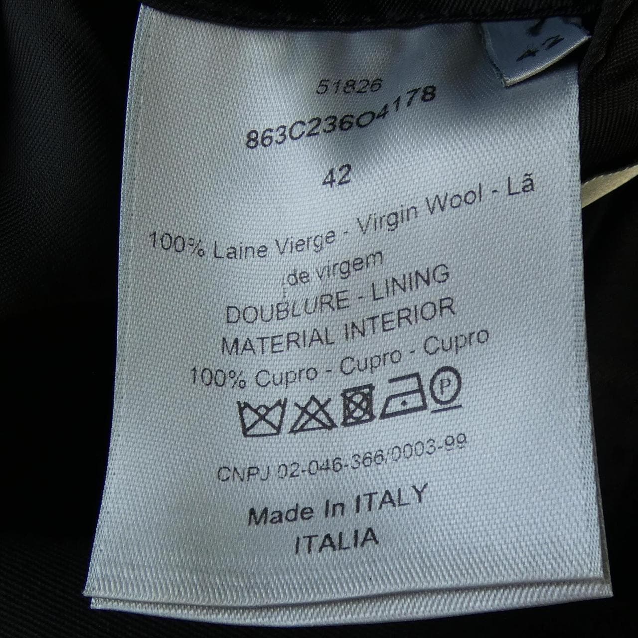 ディオールオム DIOR HOMME 863C236O4178 ジャケット