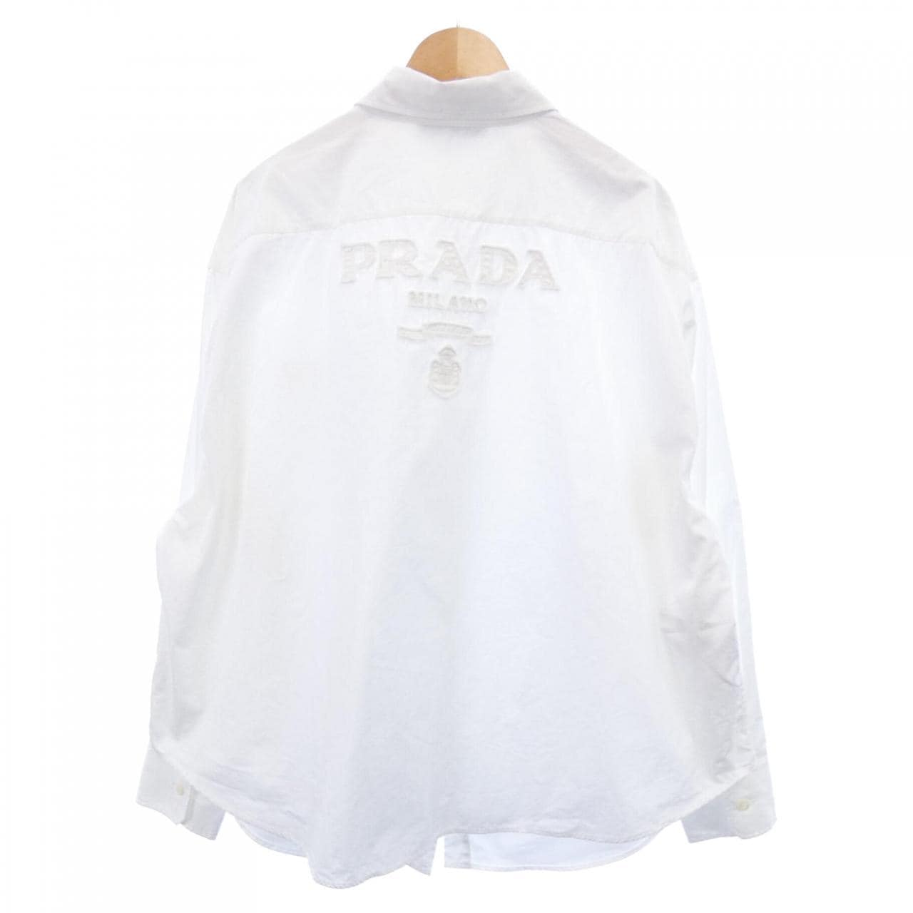 プラダ PRADA エンブロイダリー ポプリン シャツ P439GR S231 1227 シャツ