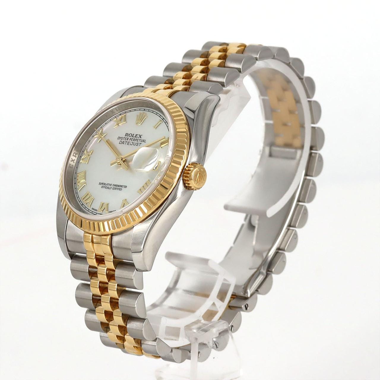 ロレックス デイトジャスト 116233NR SSxYG 自動巻 ランダム番