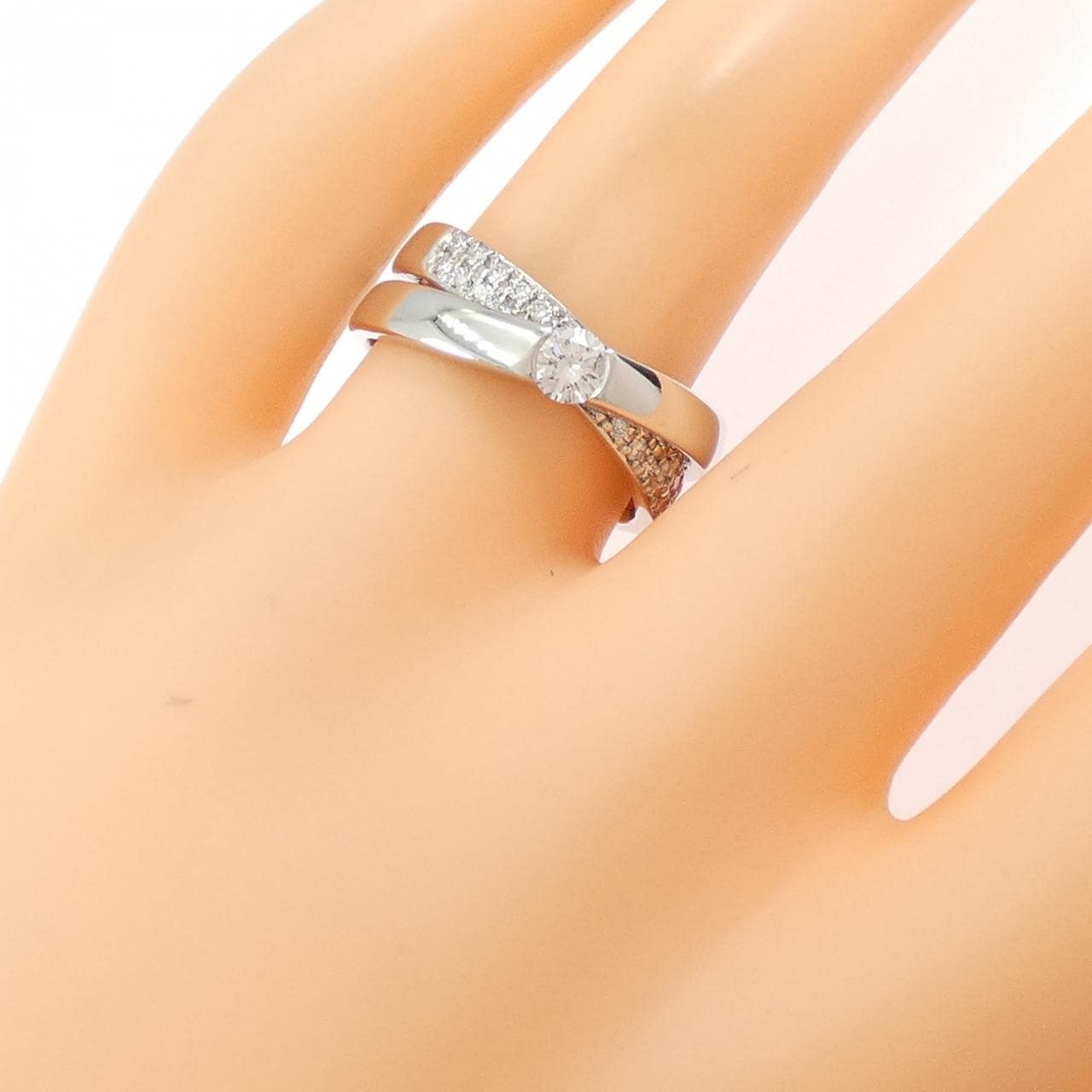 PT900 ダイヤモンド リング 0.21CT
