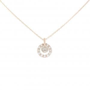 K18PG ダイヤモンド ネックレス 0.20CT