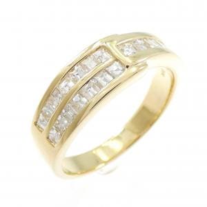 K18YG ダイヤモンド リング 0.78CT