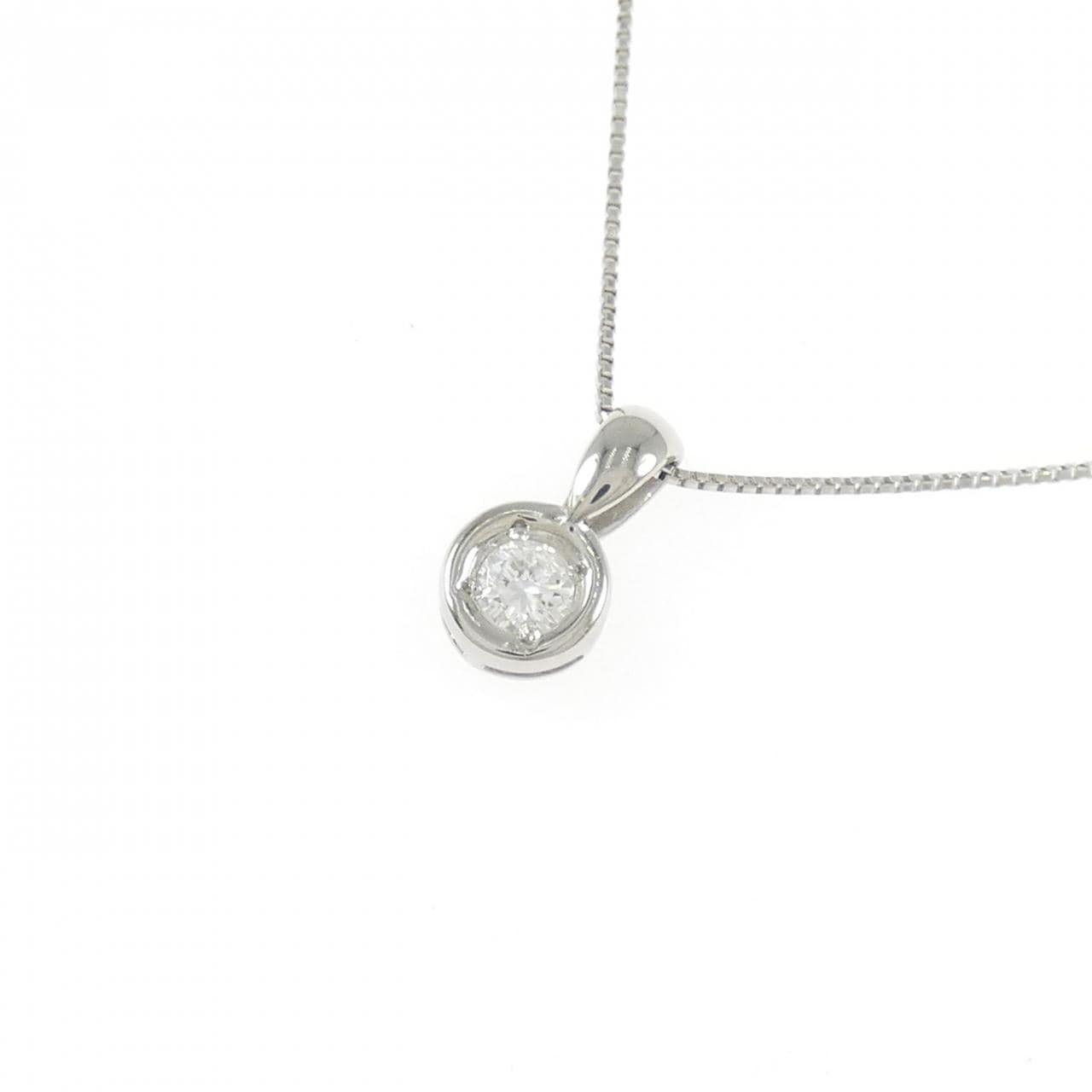 PT1000/PT850 ダイヤモンド ネックレス 0.10CT