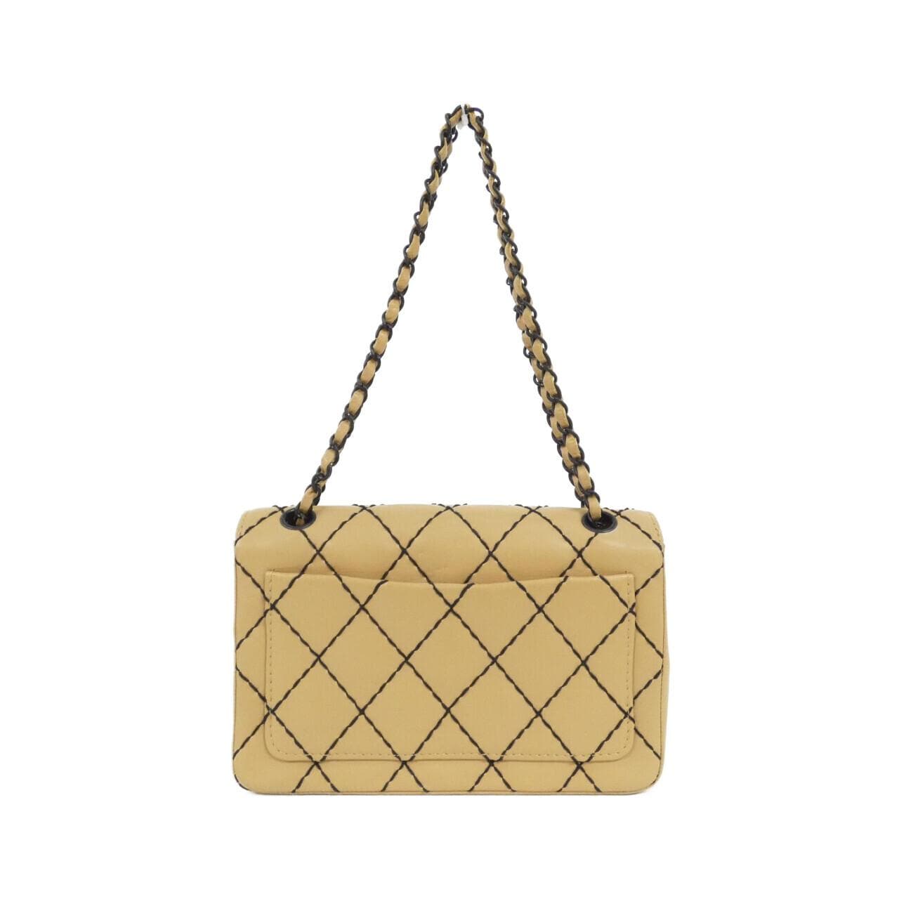 【ヴィンテージ】シャネル ワイルドステッチ ライン 14687 ショルダーバッグ