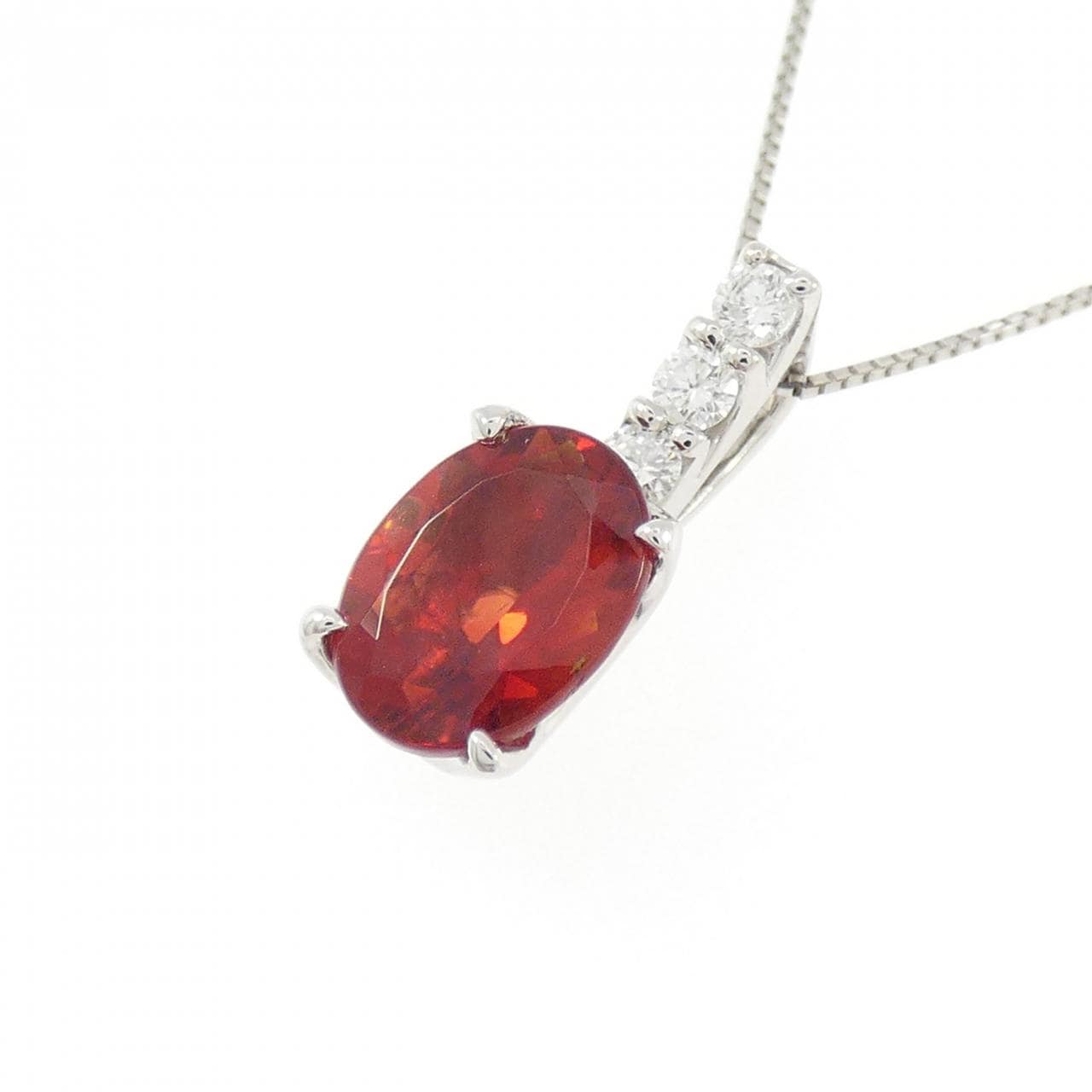 PT900/PT850 アンデシン ネックレス 1.31CT