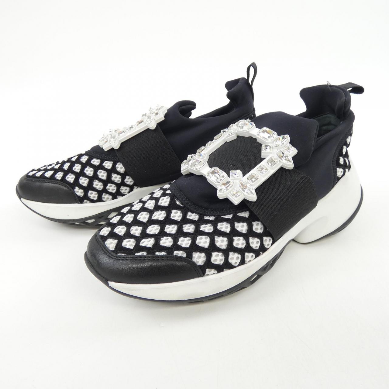 ロジェヴィヴィエ ROGER VIVIER ヴィヴ ラン　ストラスバックル スニーカー