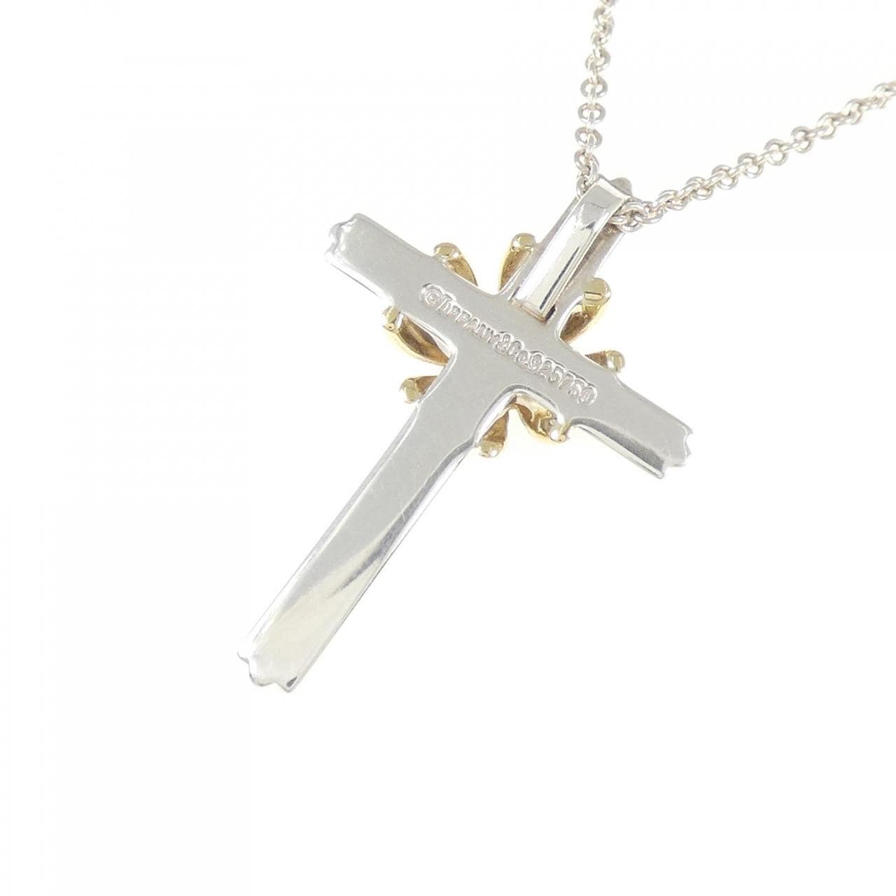 【ヴィンテージ】ティファニー925/750YG ネックレス