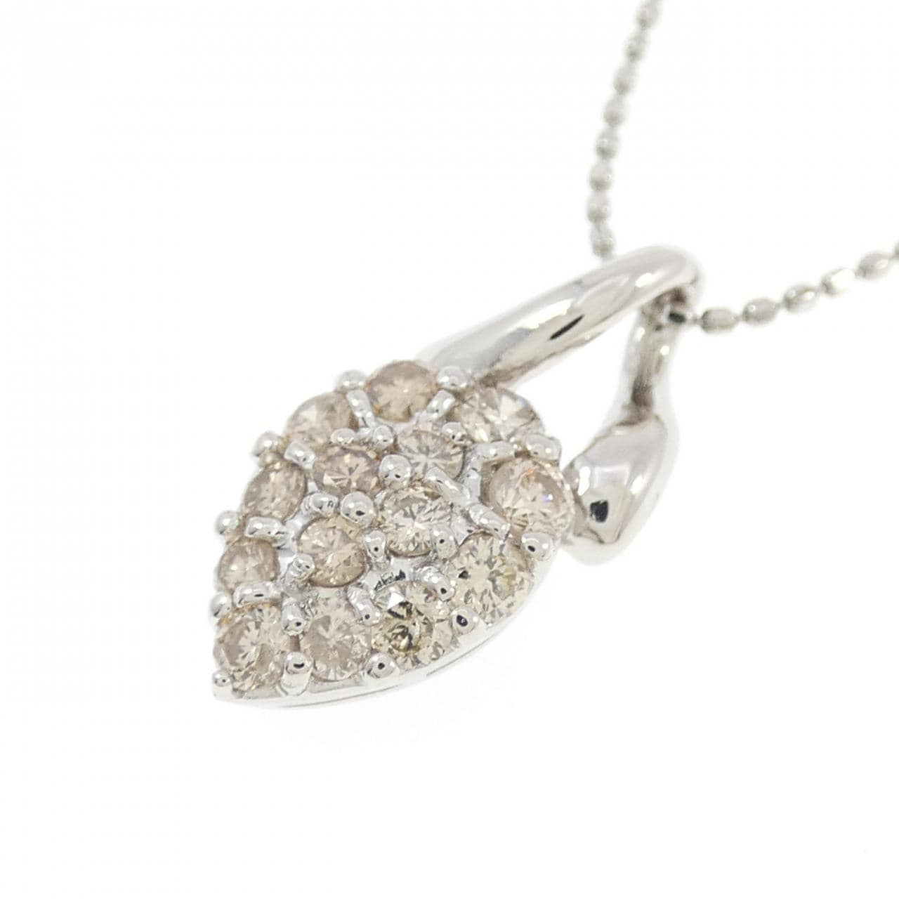 PT900/PT850 ダイヤモンド ネックレス 0.50CT