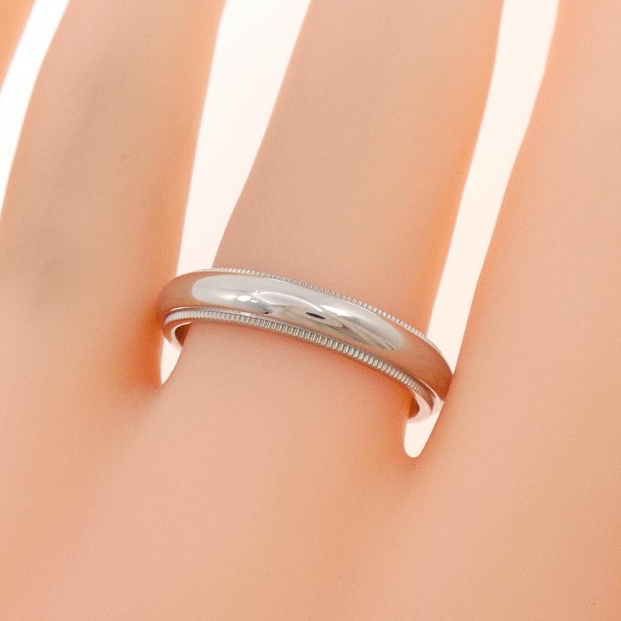 ティファニー ミルグレイン リング