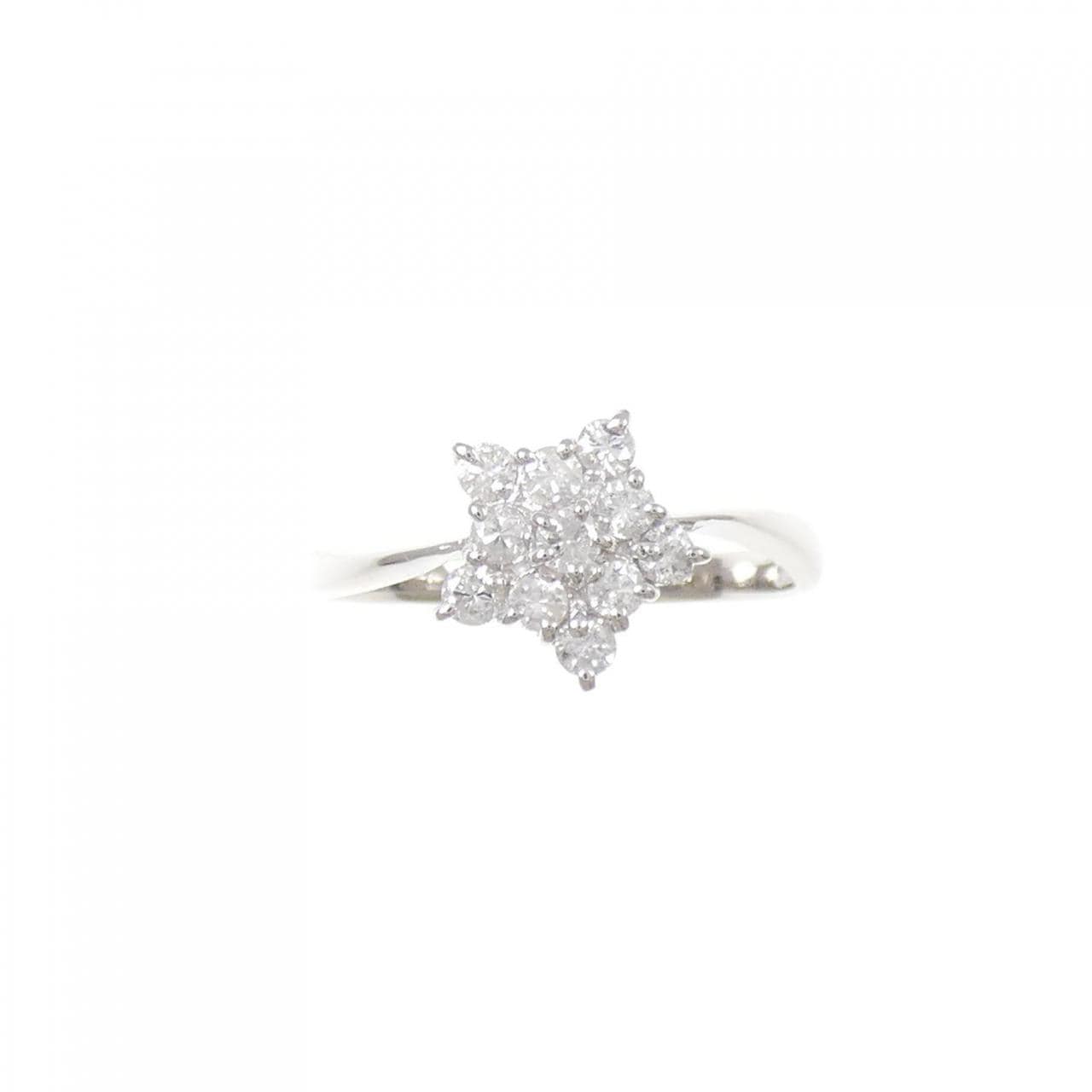PT900 スター ダイヤモンド リング 0.32CT
