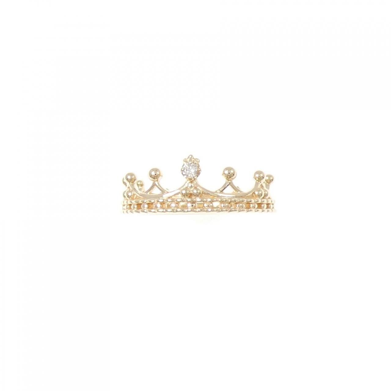ノジェス クラウン ダイヤモンド リング 0.01CT