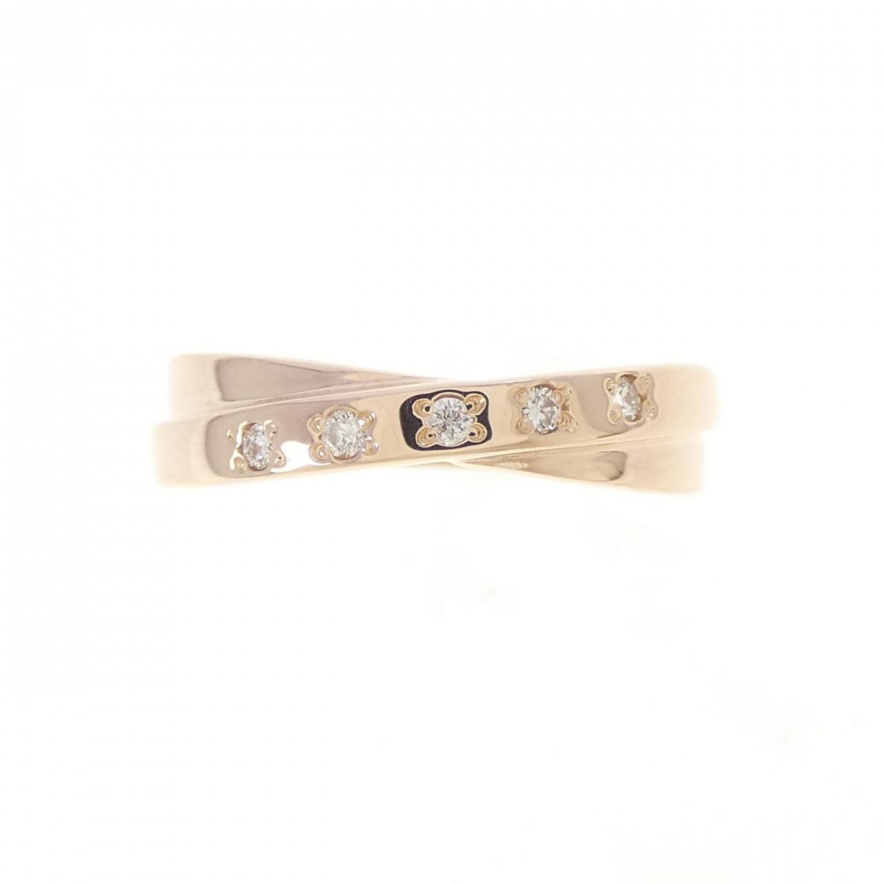 K14PG ダイヤモンド リング 0.05CT
