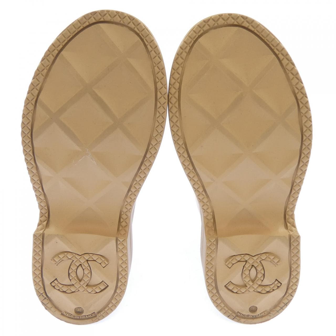 シャネル CHANEL ハイブーツ G39620X56326 ロングブーツ