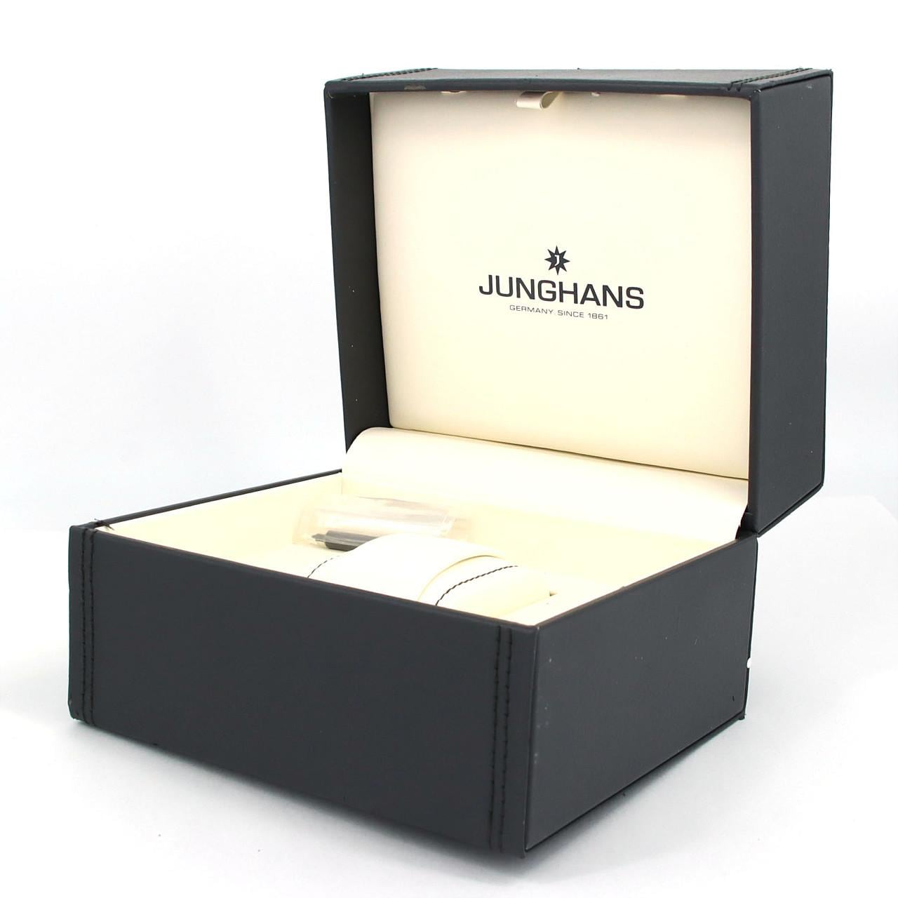 【ノーメンテナンス還元価格】ユンハンス マイスターメガ 電波時計 058 4803 44 SS クォーツ