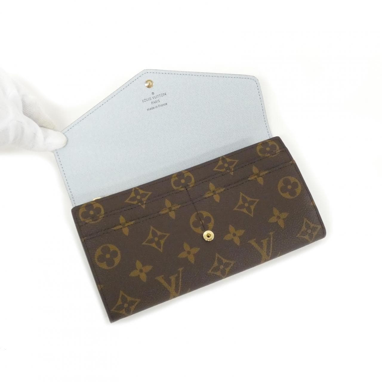 LOUIS VUITTON Monogram Portefeuille Sarah M83580 Wallet