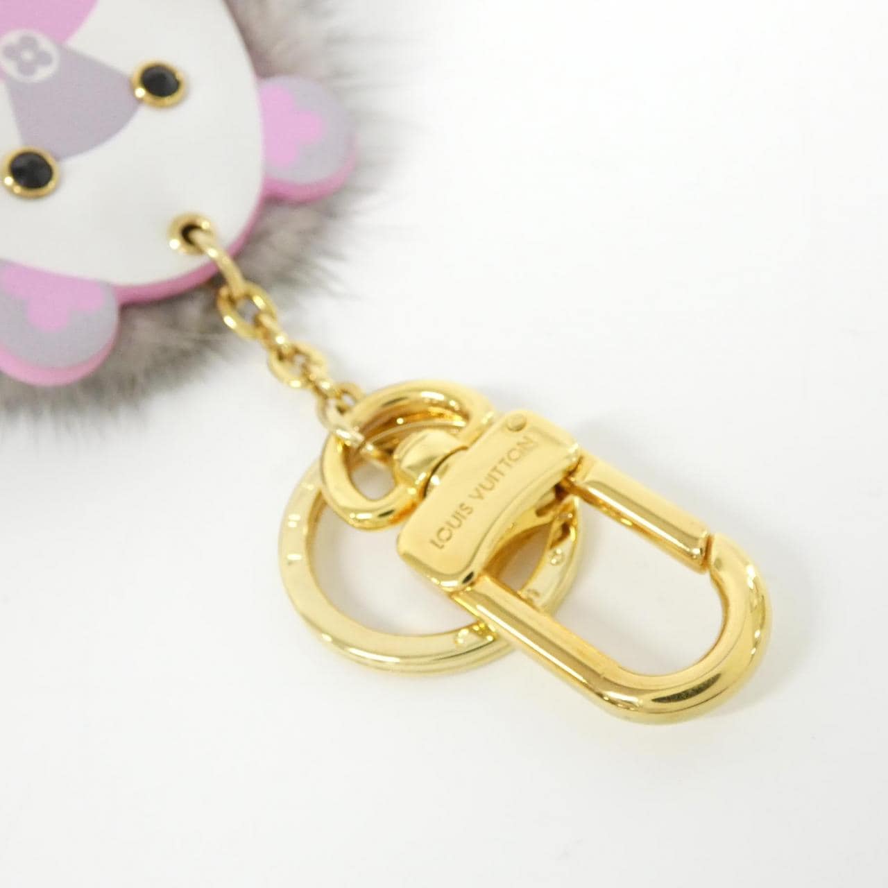 ルイヴィトン ポルト クレ ヘッジホッグ M00357 キーリング