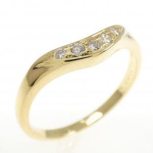 K18YG ダイヤモンド リング 0.06CT