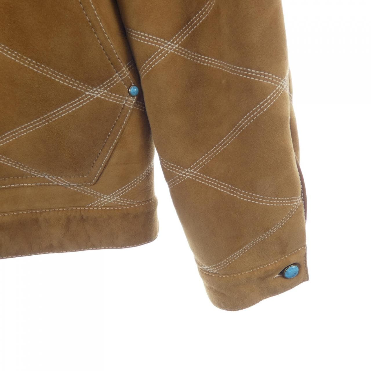 ルイヴィトン LOUIS VUITTON エンブロイダードシアリングワークウェア HRL90EMLS ムートンジャケット