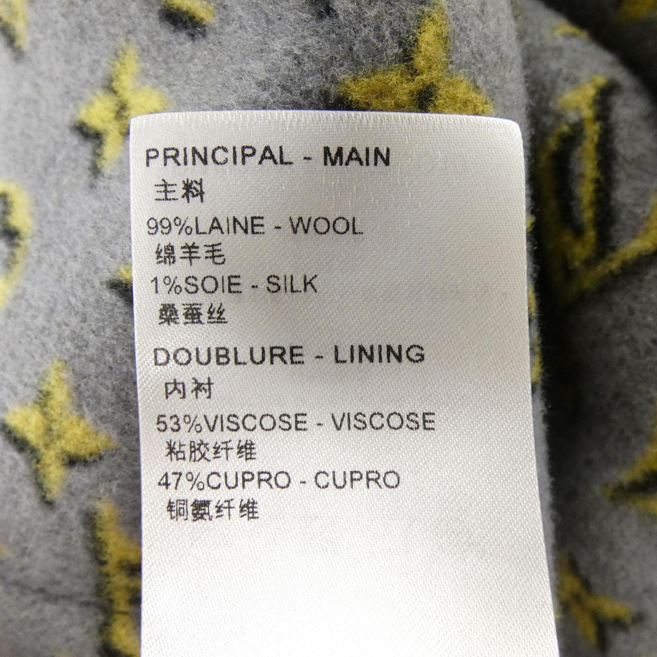 ルイヴィトン LOUIS VUITTON 3Dモノグラムダブルブレステッドラップコート FPCO10AIG コート