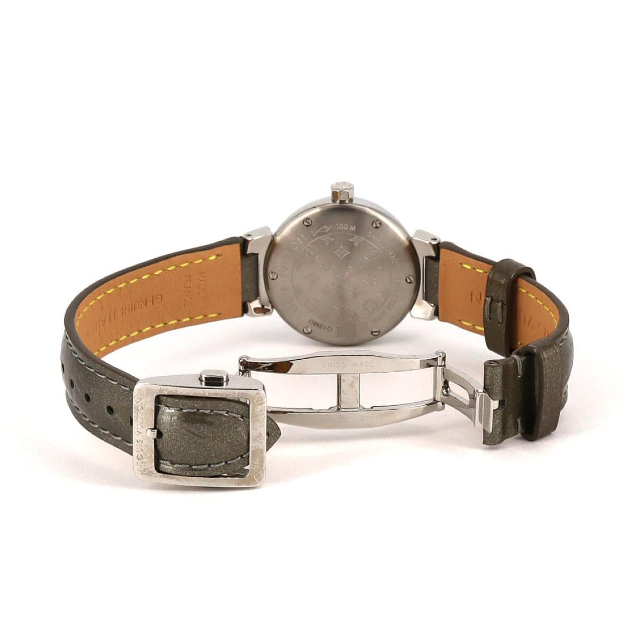 ルイヴィトン タンブール･サークルD･ラグ4P Q12MU SS クォーツ