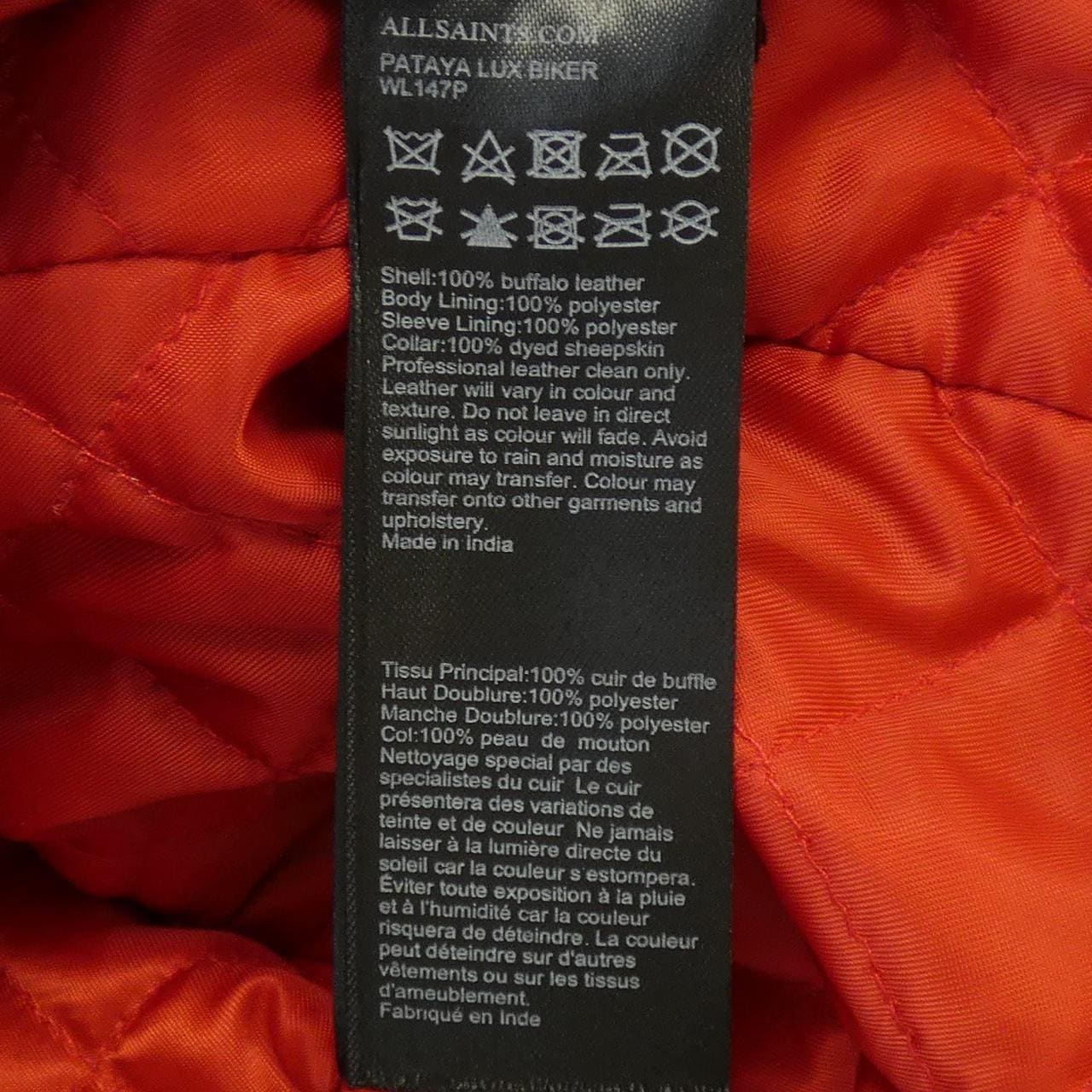 オールセインツ ALLSAINTS WL147P レザージャケット