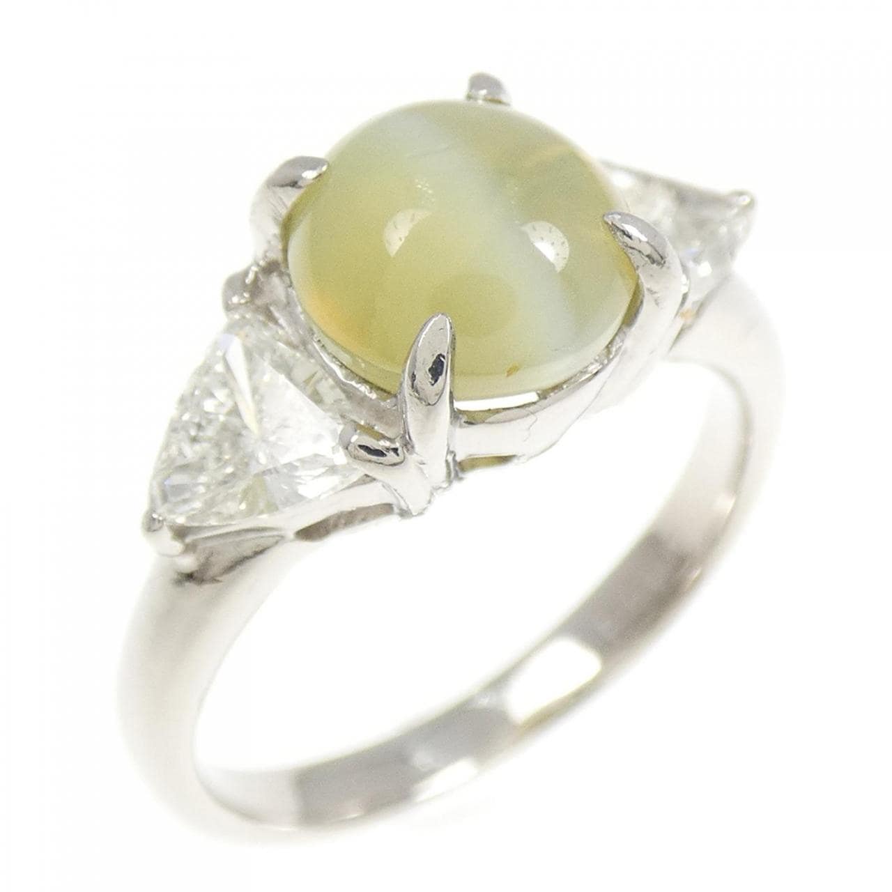PT900 クリソベリルキャッツ リング 2.61CT