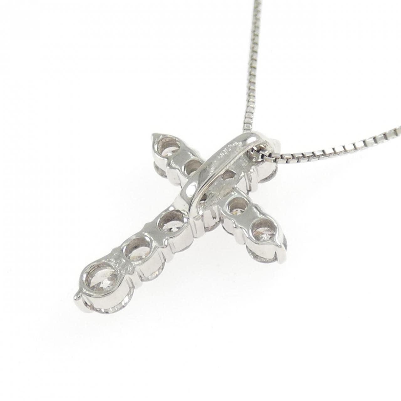 PT900/PT850 ダイヤモンド ネックレス 1.00CT