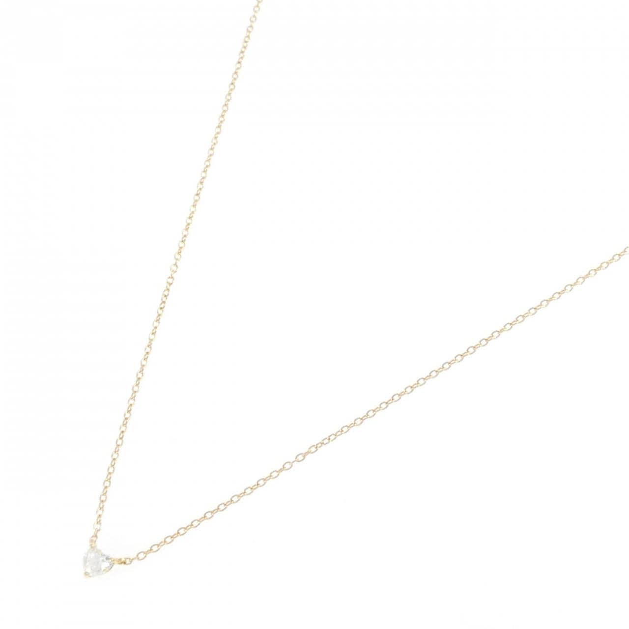 アーカー ハート ダイヤモンド ネックレス 0.11CT