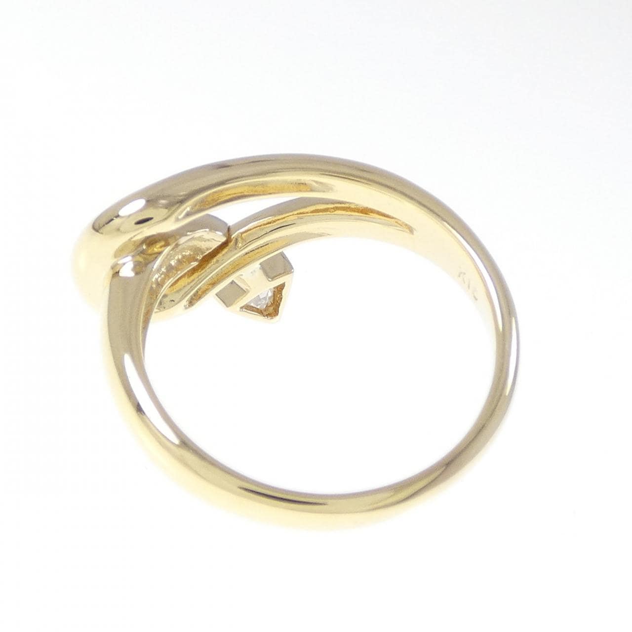 K18YG ダイヤモンド リング 0.22CT