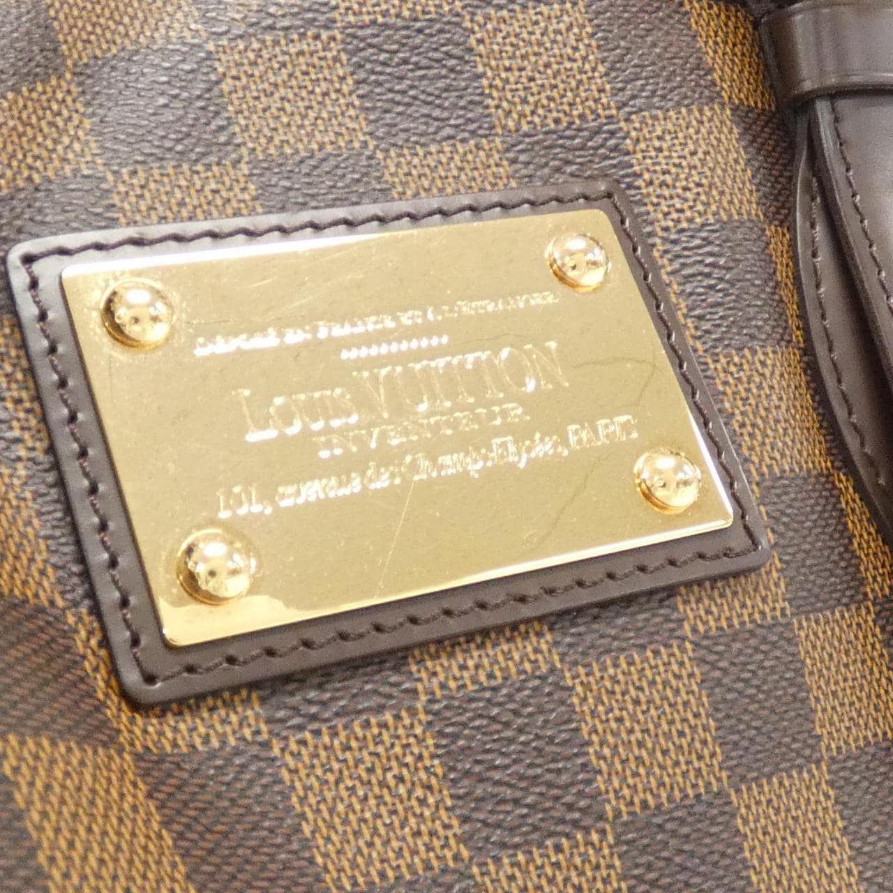 LOUIS VUITTON Damier Hampstead 中號包 N51204