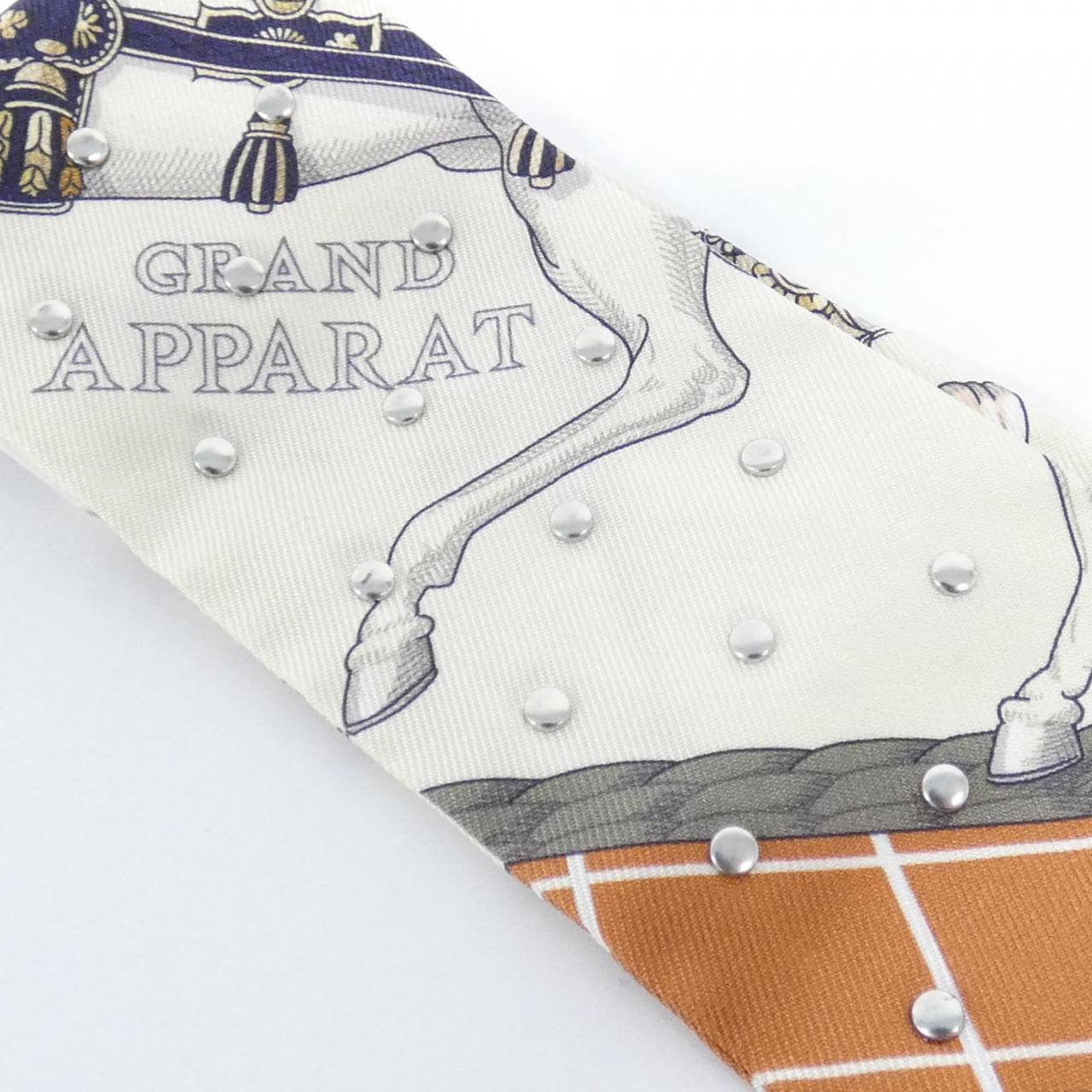 【未使用品】エルメス GRAND APPARAT ツイリークルーテ 201364S スカーフ