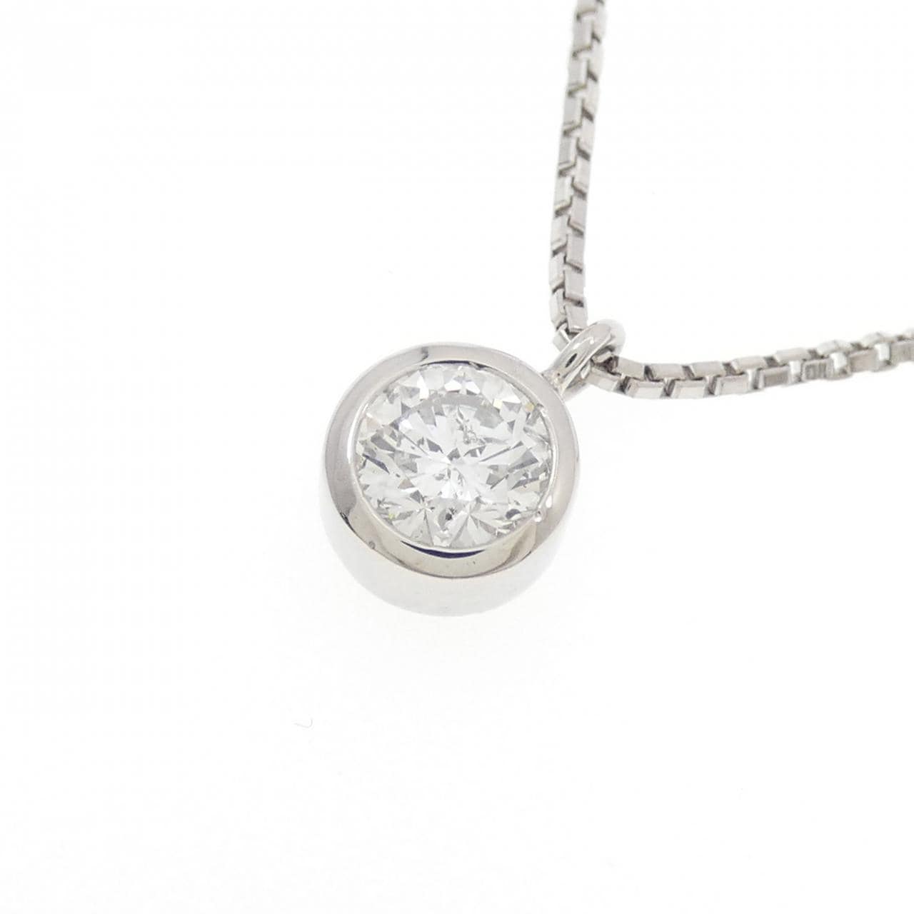 PT850 ダイヤモンド ネックレス 0.58CT