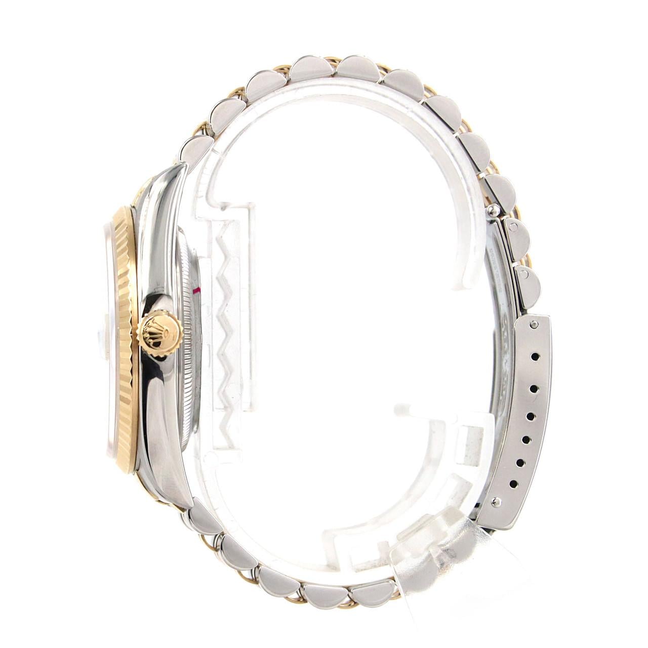 ロレックス デイトジャスト 16233G SSxYG 自動巻 K番