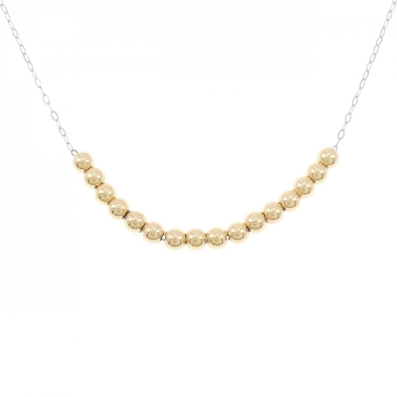 K18YG/PT950 ネックレス