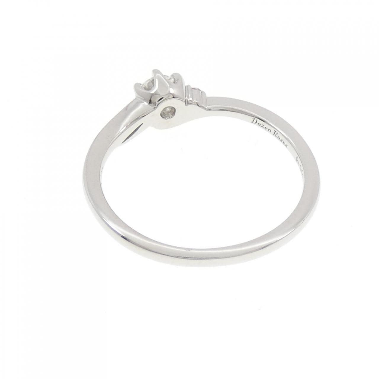 PT950 ダイヤモンド リング 0.201CT E VS1 3EXT H&C