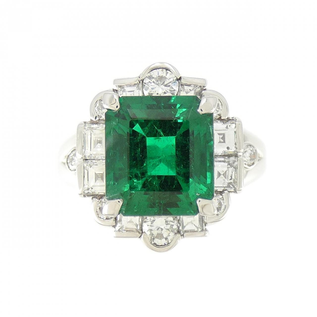 PT Emerald Ring 3.14CT Colombian