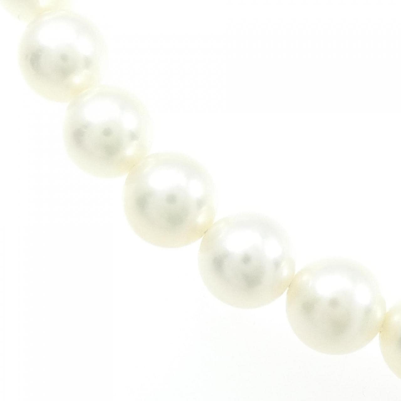 シルバークラスプ アコヤパール ネックレス 6.5-7mm