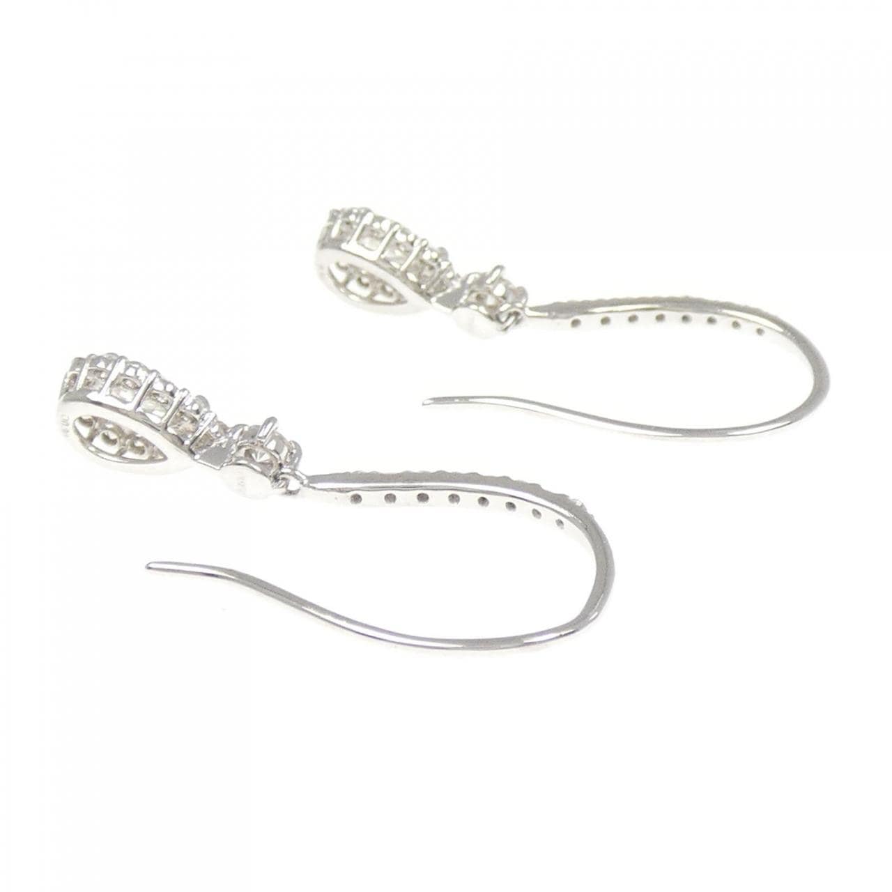【新品】PT950 ダイヤモンド ピアス 0.60CT