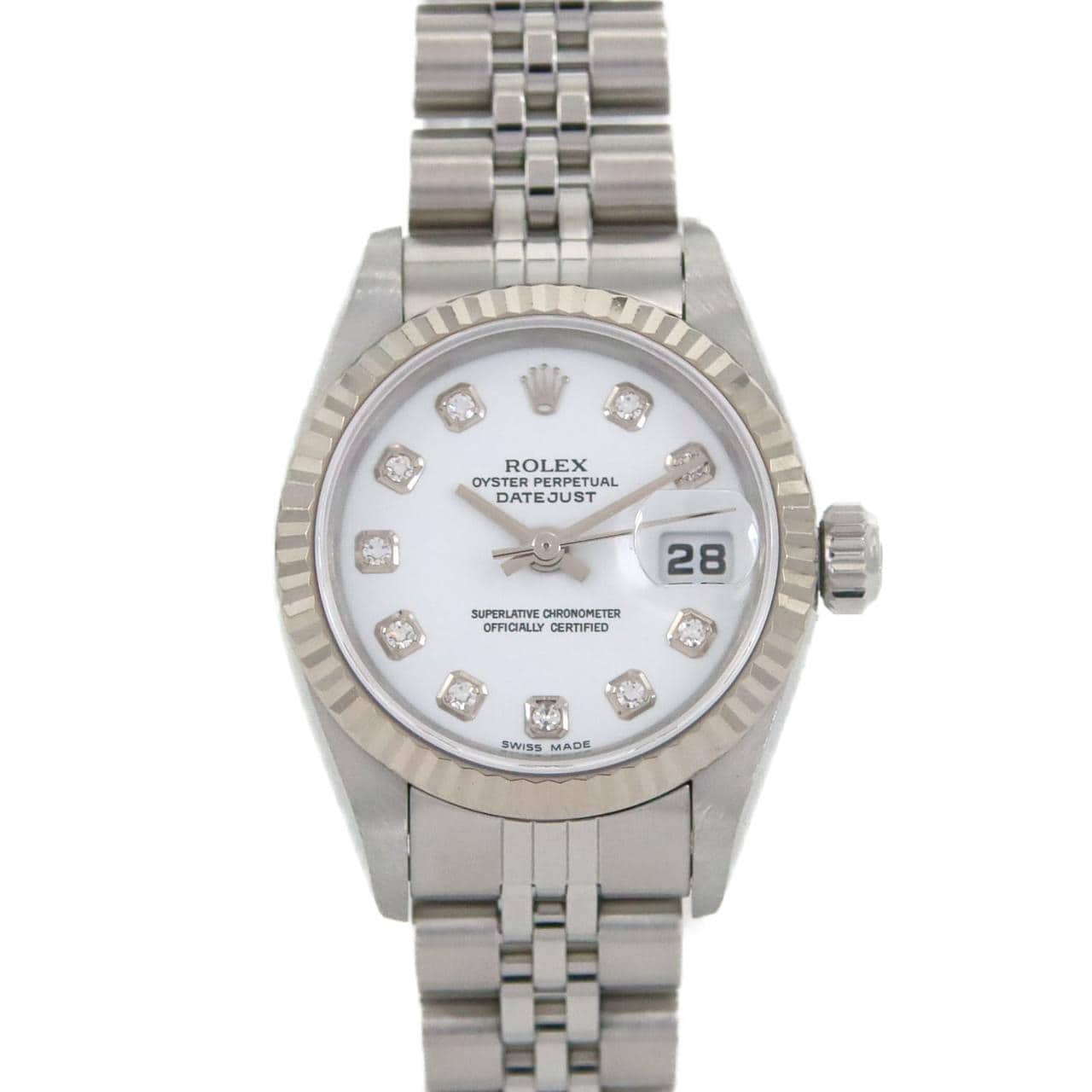 ロレックス デイトジャスト 79174G SSxWG 自動巻 Y番