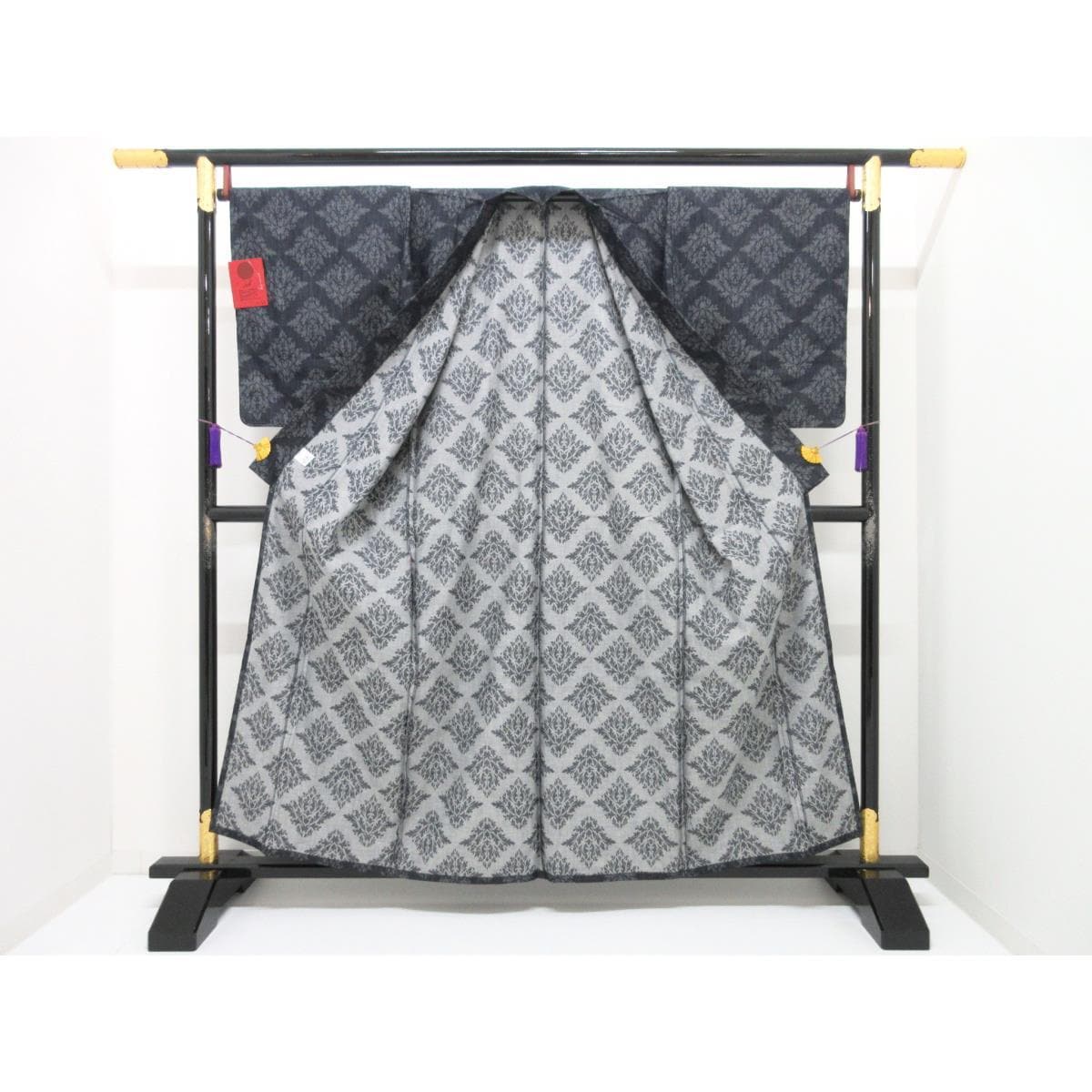 【新品】男物　単衣　岡山デニム