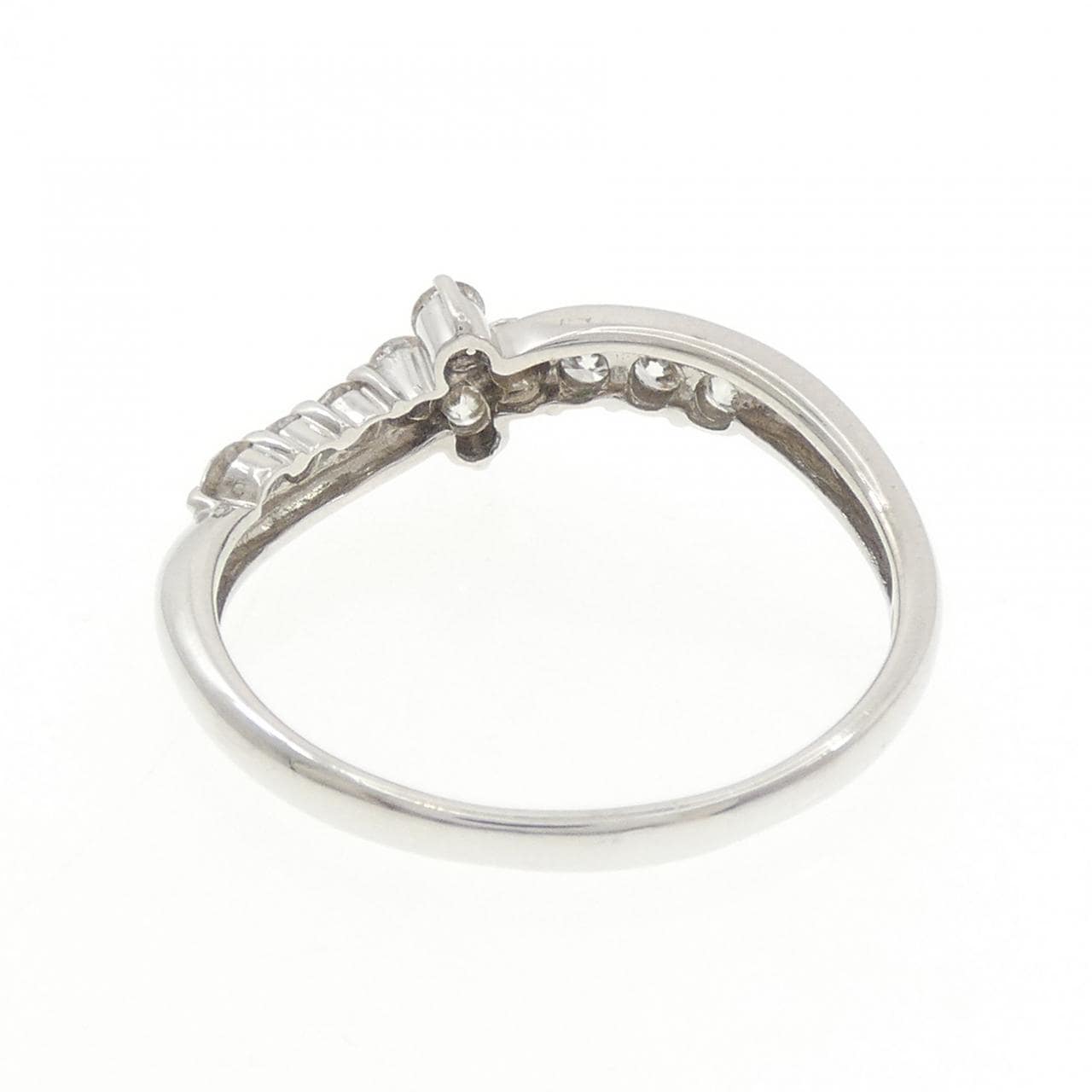 K18WG ダイヤモンド リング 0.50CT