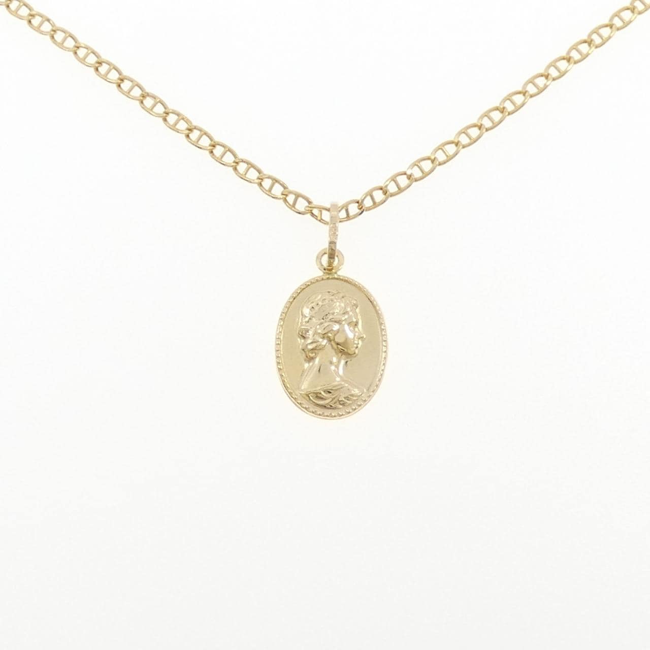 750YG necklace
