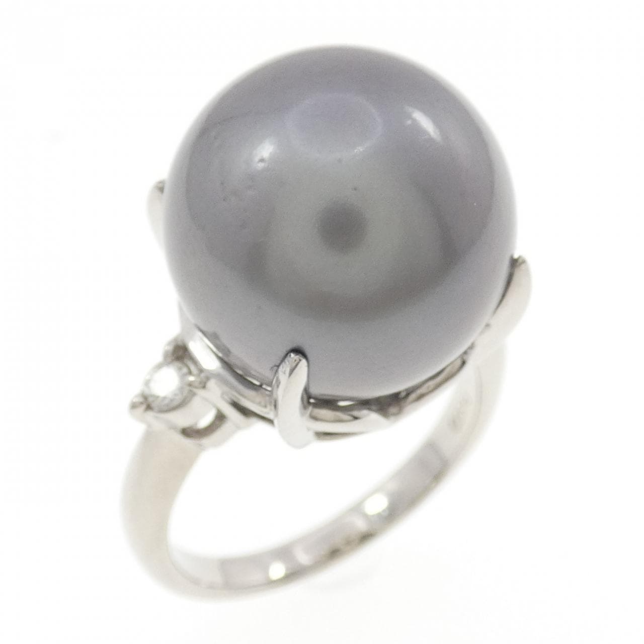 PT900 黒蝶パール リング 13.8mm