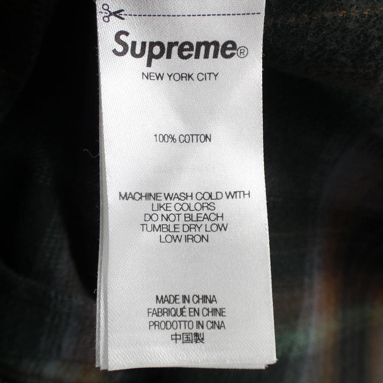 シュプリーム SUPREME Shadow Plaid ジャケット