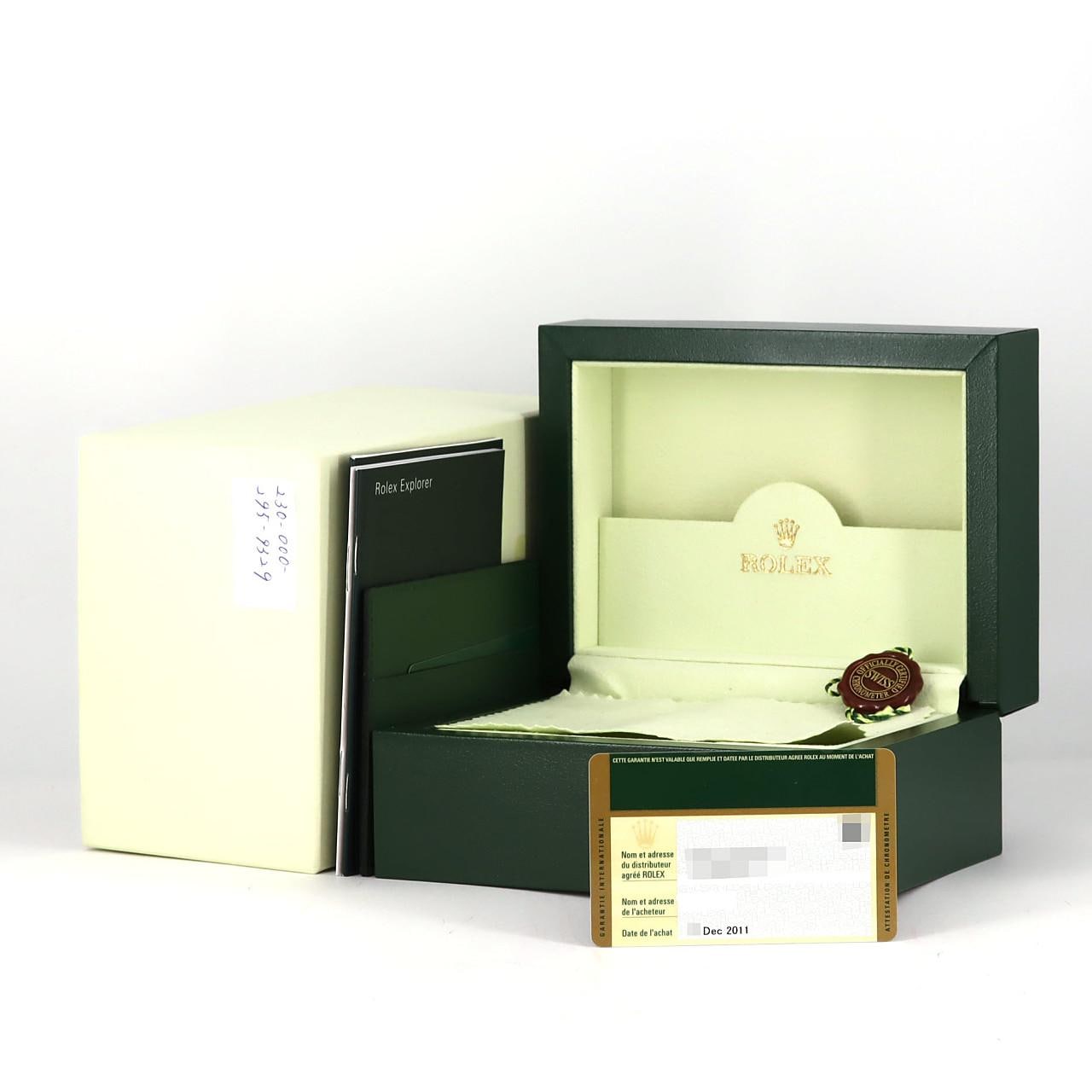 ロレックス エクスプローラーI 214270. SS 自動巻 G番